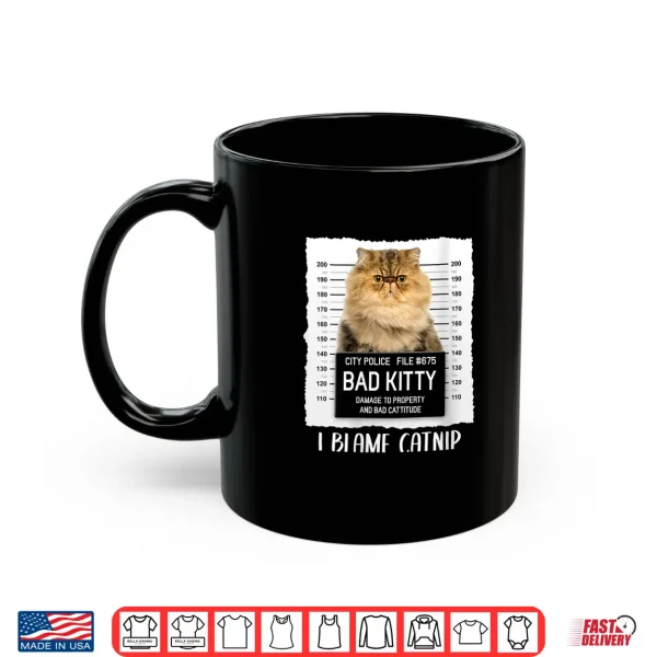 Mug Womens Red Persian Cat Lovers Funny Gift for Women Shirt