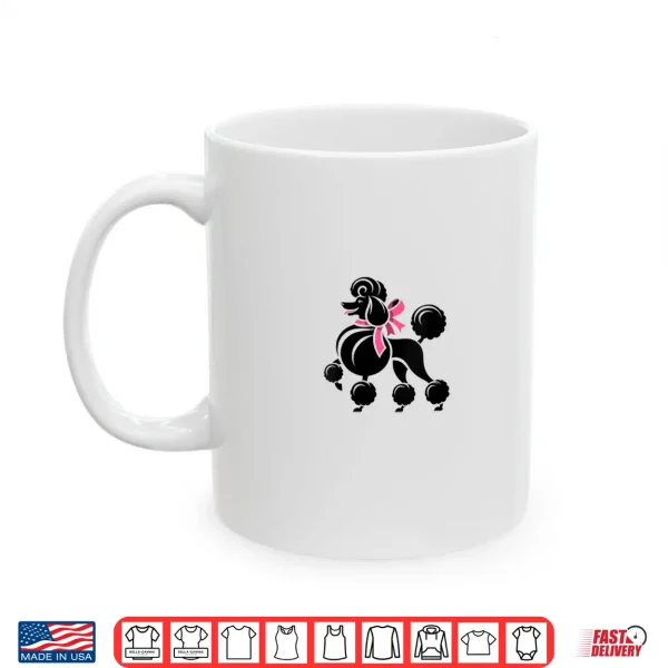 Mug Womens Sock Hop Cutie 50s Costume Big Poodle 1950s Party Cute Shirt