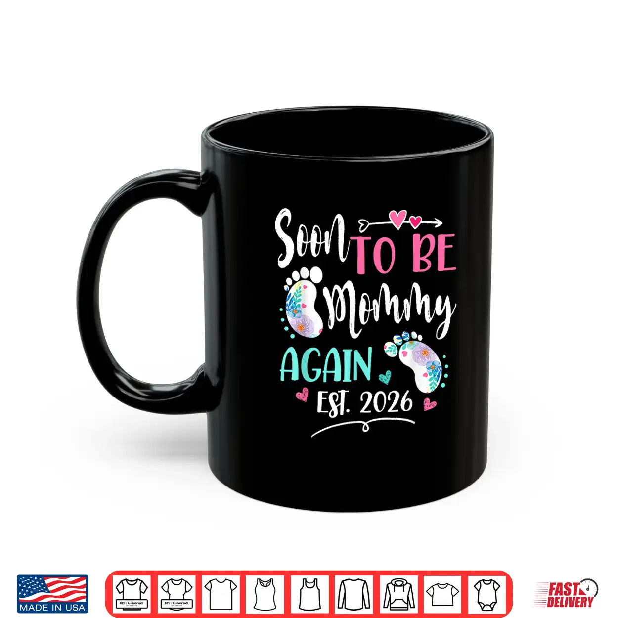 Womens Soon To Be Mommy Again 2026 Mother’S Day Shirt Womens Soon To Be Mommy Again 2026 Mother’S Day Shirt