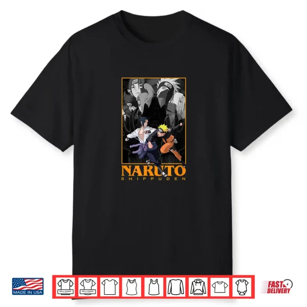 Naruto Shippuden Anime Cartoon Shirt