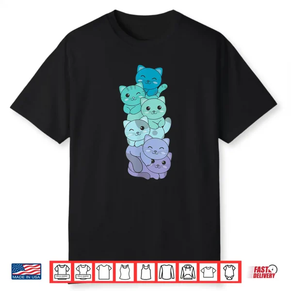 Neptunic Flag Pride Month Lgbtq Neptunic Cat Shirt