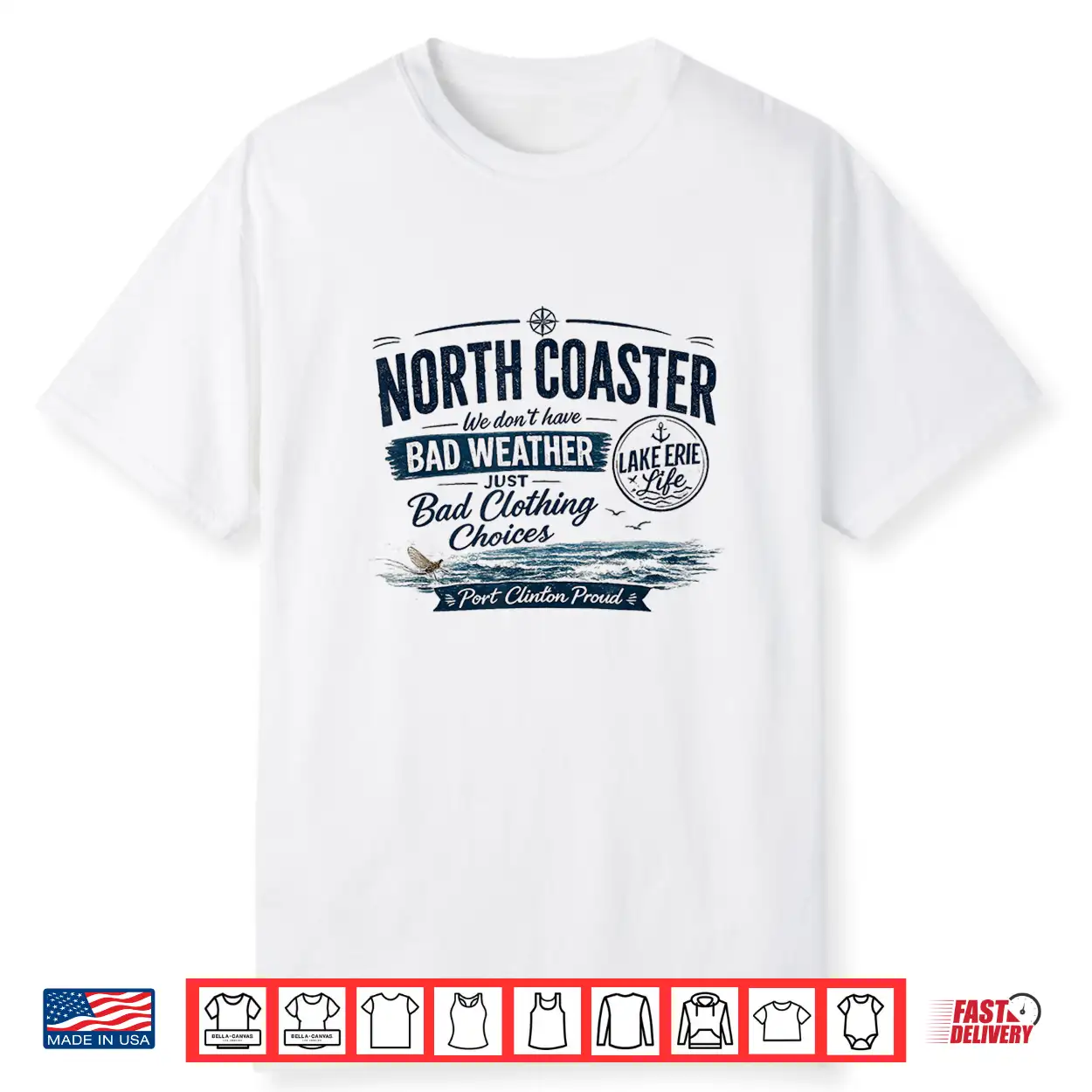 North Coaster Port Clinton Proud Shirt North Coaster Port Clinton Proud Shirt