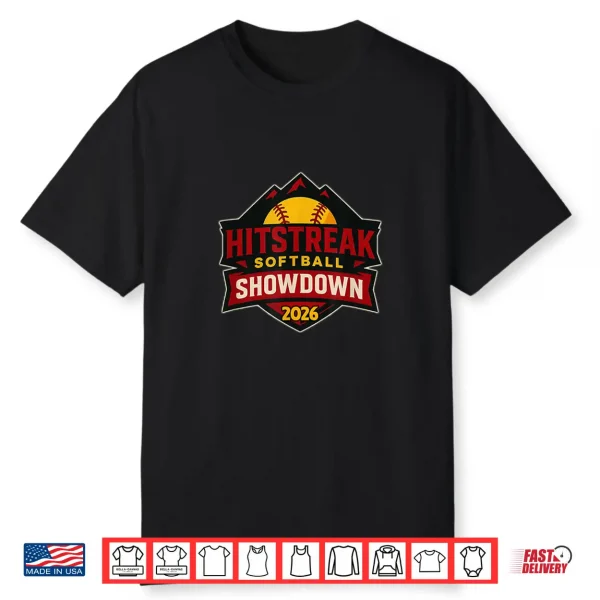 Official Hitstreak Softball Showdown 2026 Shirt