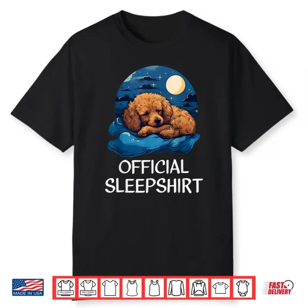 Official Sleepshirt Poodle Nightshirt Pajama For Him Her Shirt