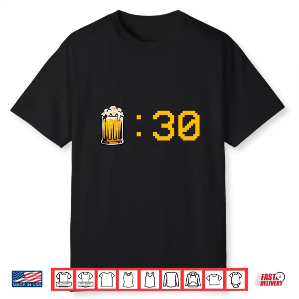 Oktoberfest Beer Thirty Funny German Drinking Craft Brew Men Shirt