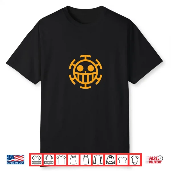 One Piece Anime Trafalgar Law Icon Cosplay Premium Tri Blend Shirt