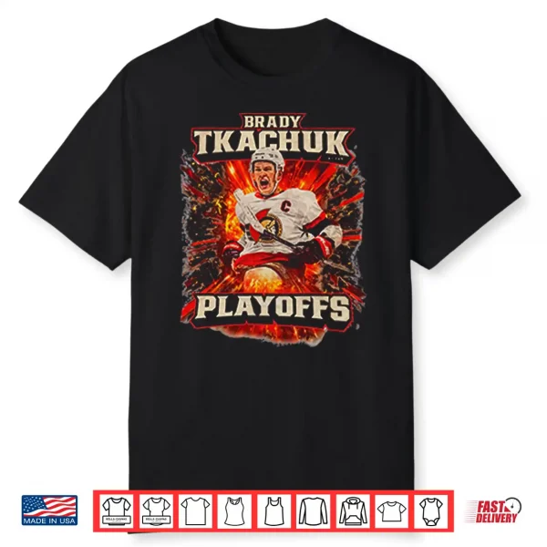 Ottawa Senators Brady Tkachuk Playoffs Shirt