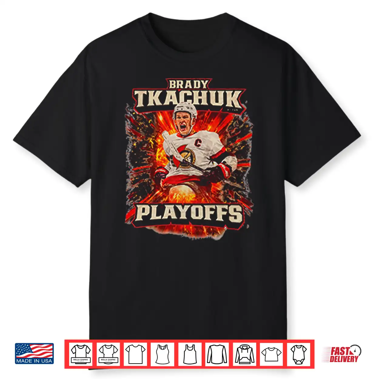 Ottawa Senators Brady Tkachuk Playoffs Shirt Ottawa Senators Brady Tkachuk Playoffs Shirt