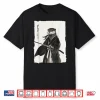 Otter Samurai Janpanese Vintage Warrior Art Anime Graphic Shirt