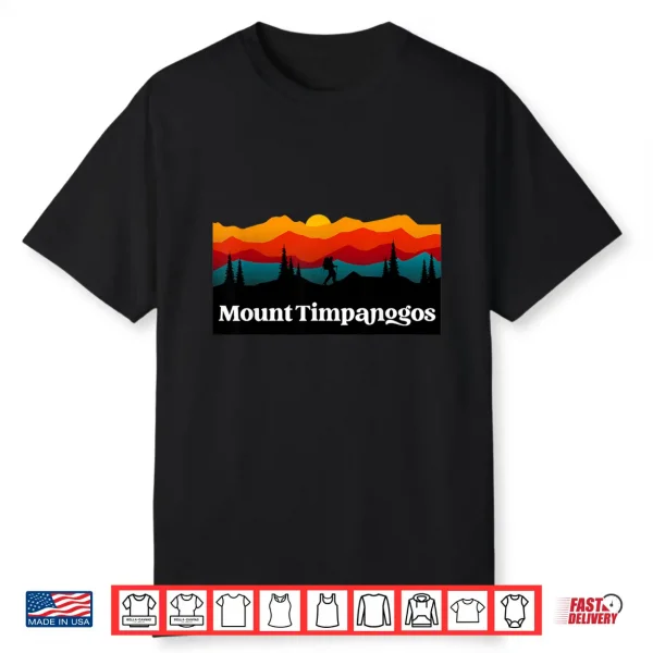 Outdoor Hiking Nature Mount Timpanogos National Park Shirt