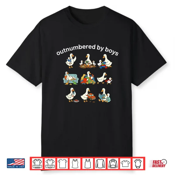 Outnumbered By Boys Shirt