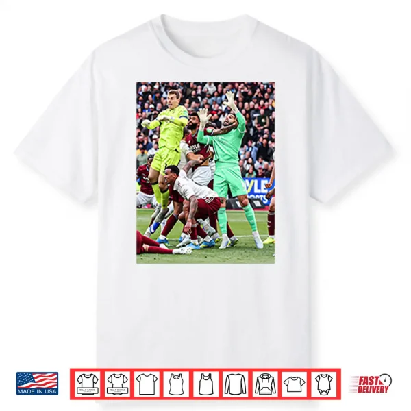 Pablo Fouled David Raya Shirt
