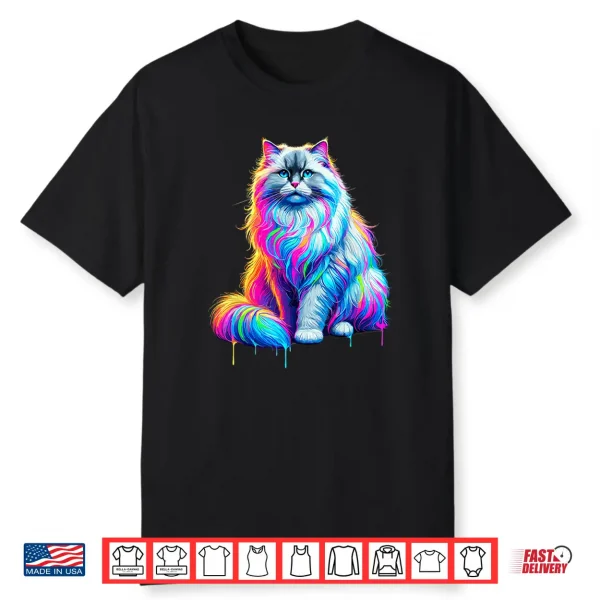 Paint Art Ragdoll Cat Ragdolls Puppy Cats Shirt