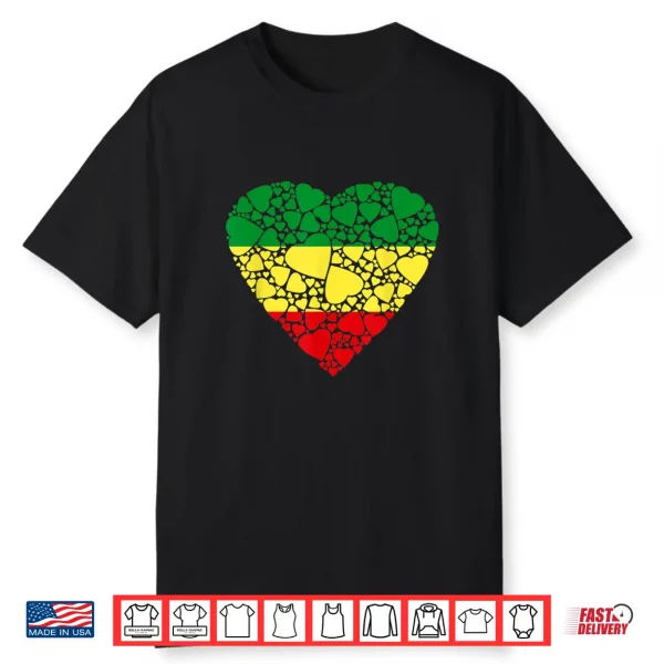 Pan African Flag Colors Shirt