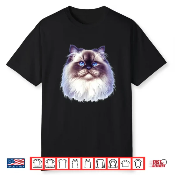 Persian Cat Portrait Kitten Shirt