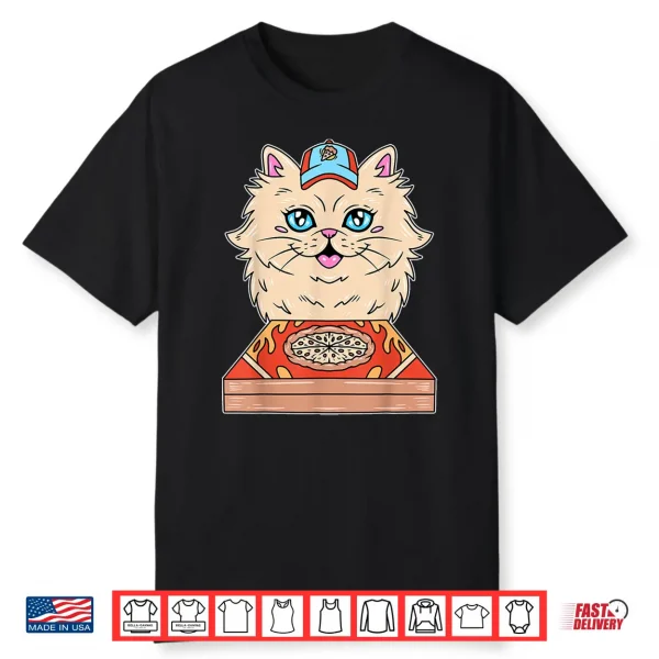 Pizza Delivery Persian Cat Shirt