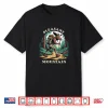 Pleasant Mountain Maine Me Hiking Trail Backpacking Moose Shirt