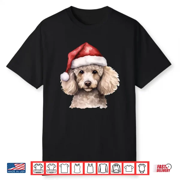 Poodle Christmas Dog Shirt