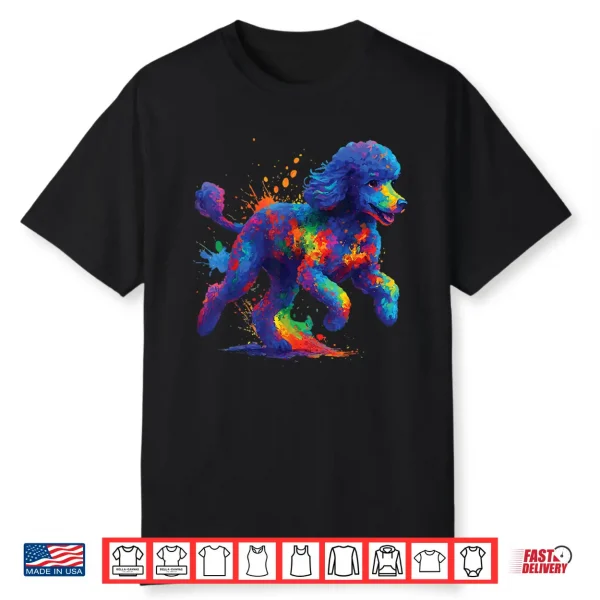 Poodle Colorful Shirt