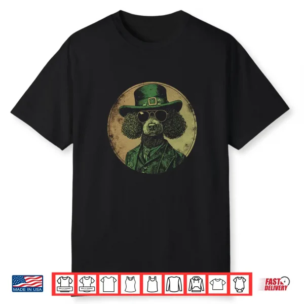 Poodle Dog Shamrock St. Patrick’S Day Saint Paddy’S Irish Shirt