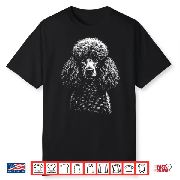 Poodle Illustration Shirt
