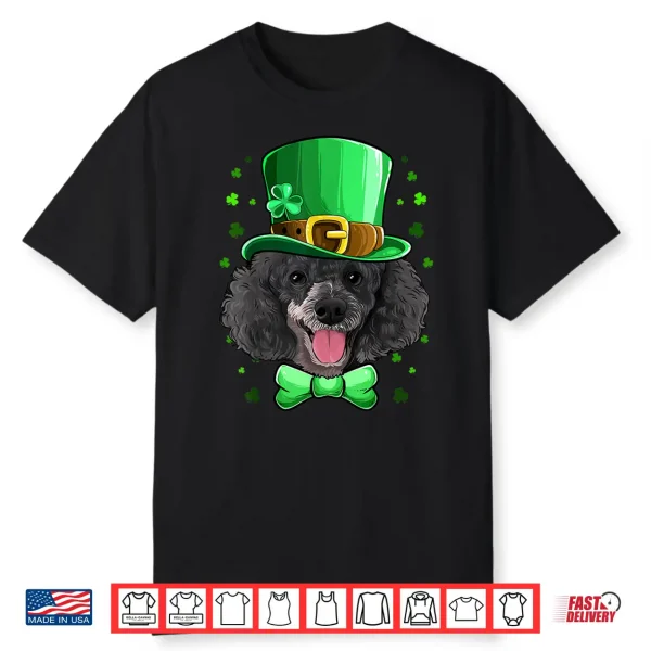 Poodle Leprechaun Costume St Patricks Day Shirt