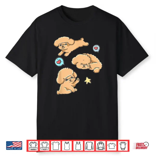 Poodle Puppy Dog Cute Kawaii Anime Kawaii Japan Men Women Kids Shirt