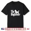 Poodle The Dogfather Cool Dog Daddy Dad Papa Father Shirt