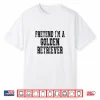 Pretend Im A Golden Retriever Lazy Halloween Costume Shirt
