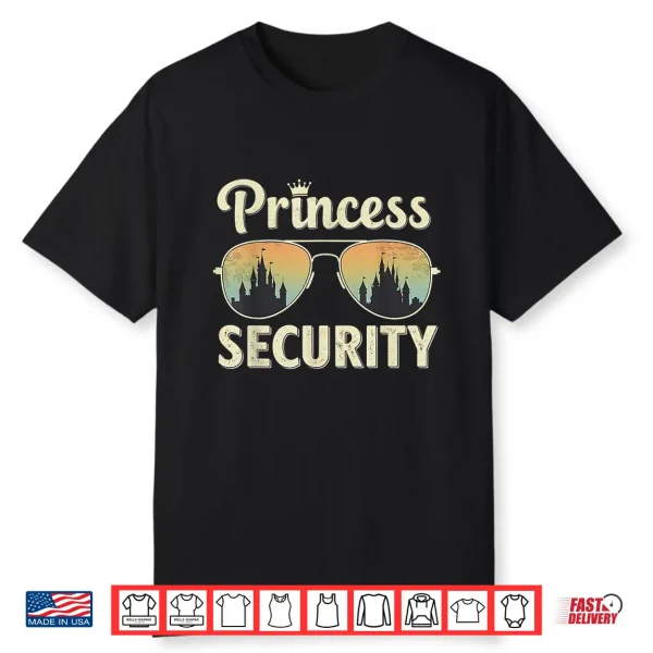 Princess Security Squad Vacation Family Matching For Men Shirt