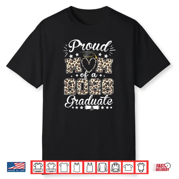 Proud Graduate Senior 2026 Grad Family Shirt