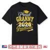 Proud Granny Of A Class Of 2026 Graduate Senior Graduation Shirt