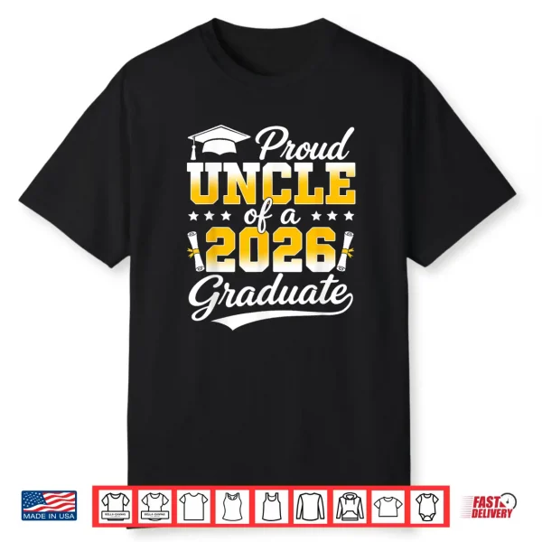 Proud Relative Of A 2026 Graduate Class Of 2026 Graduation Shirt