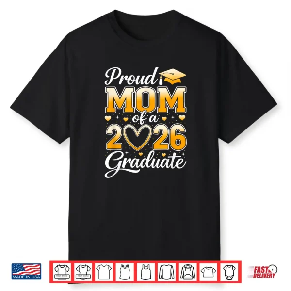 Proud Relative Of A Class Of 2026 Graduate Graduation Party Shirt