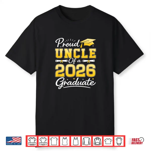 Proud Relative Of A Class Of 2026 Graduate Senior Grad Party Shirt