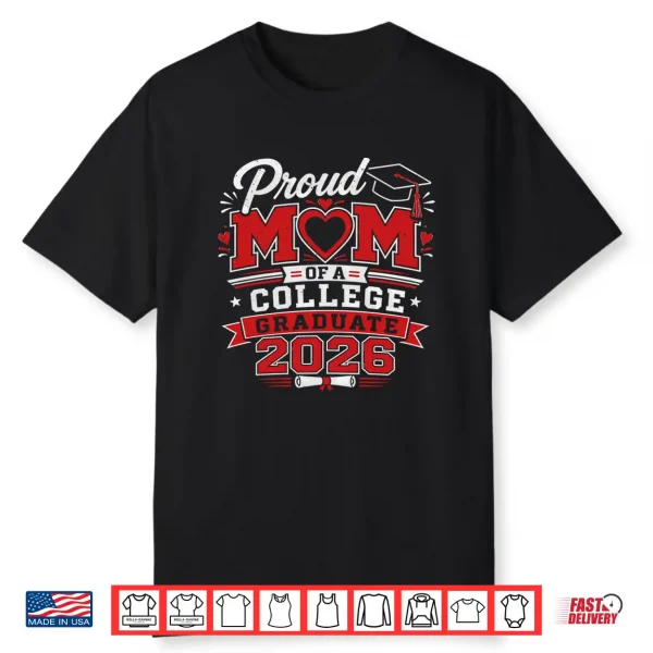 Proud Relative Of A College 2026 Graduate Senior Graduation Shirt