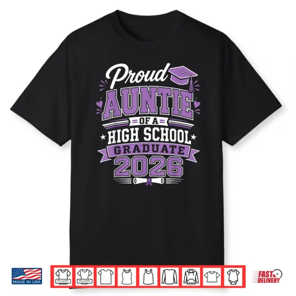 Proud Relative Of High School 2026 Graduate Graduation Outfit Shirt