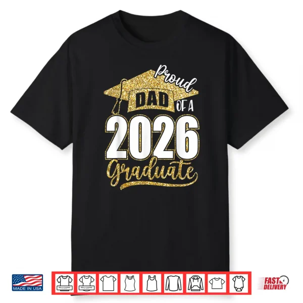 Proud Senior Class Of 2026 Graduation Shirt