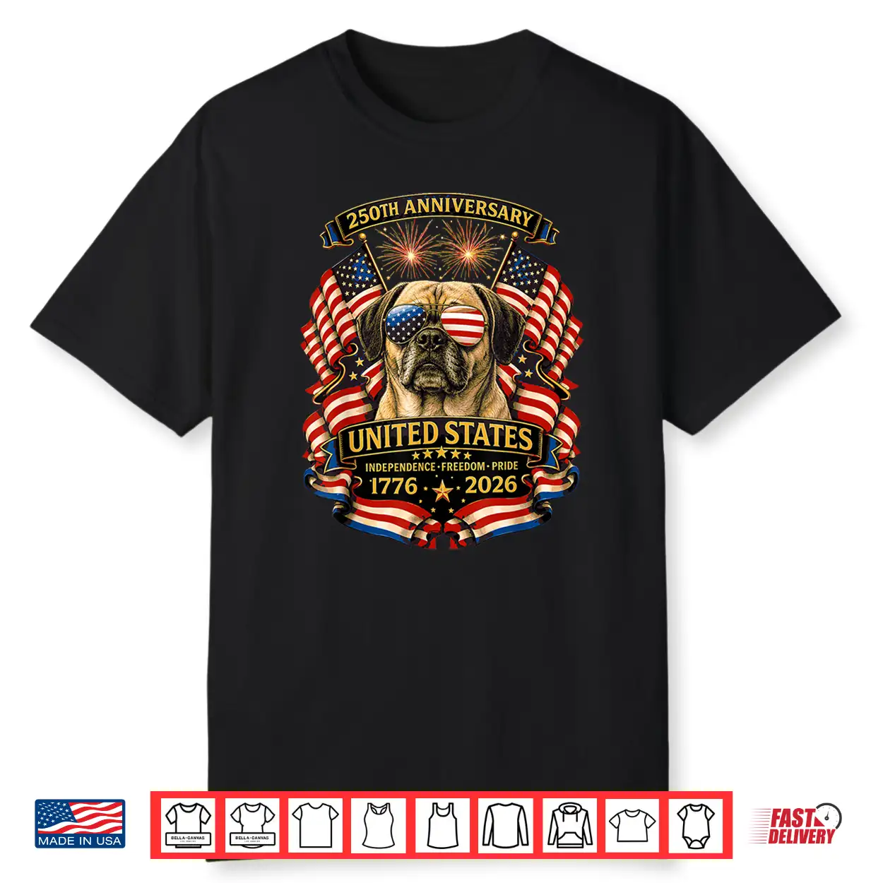 Puggle Dog Usa Independence 1776 2026 Patriotic Shirt Puggle Dog Usa Independence 1776 2026 Patriotic Shirt