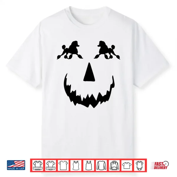 Pumpkin Poodle Halloween Shirt