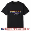 Queer Pride Proud Mom Rainbow Equality Pride Month Lgbt Shirt