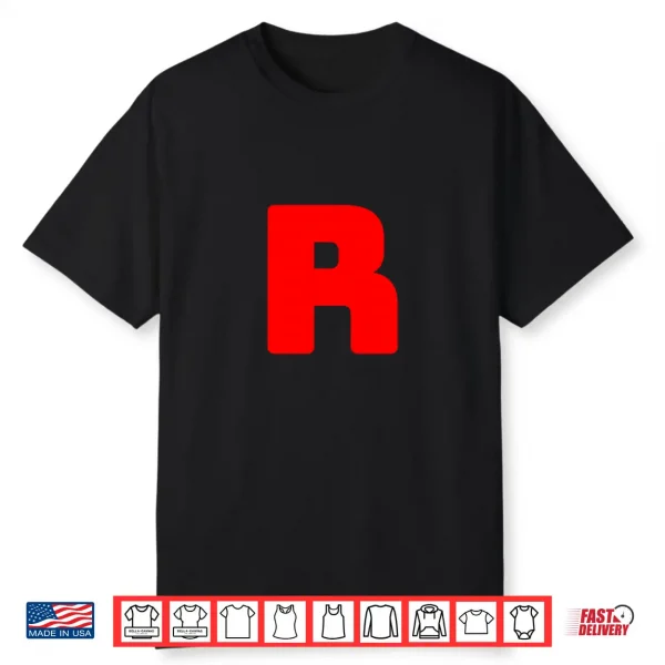 R Team Rocket Group Costume Shirt