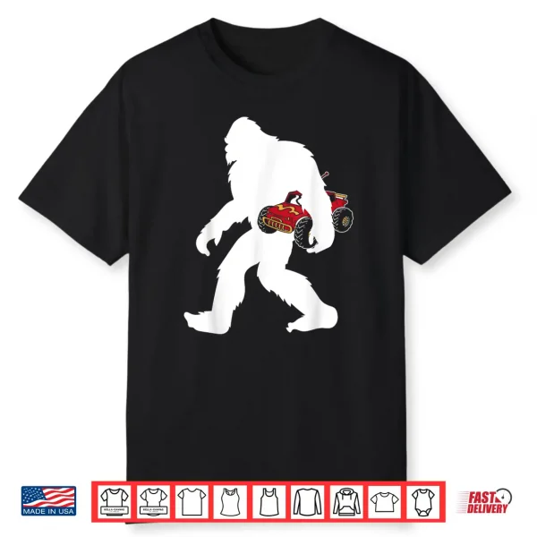 Rc Car Enthusiast Remote Control Yetti Sasquatch Big Foot Shirt
