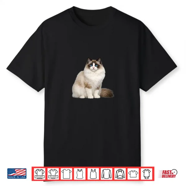 Ragdoll Cat Design Beautiful Feline Shirt