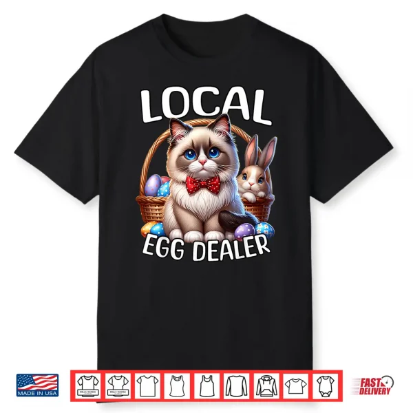 Ragdoll Cat Easter With Cute Ragdoll Cat Shirt