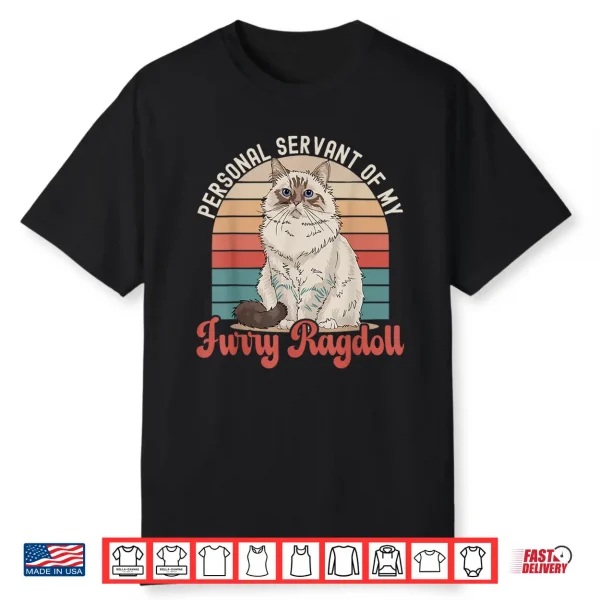 Ragdoll Cat Lover Kitten Meow Animal Cat Lady Pet Kitty Shirt