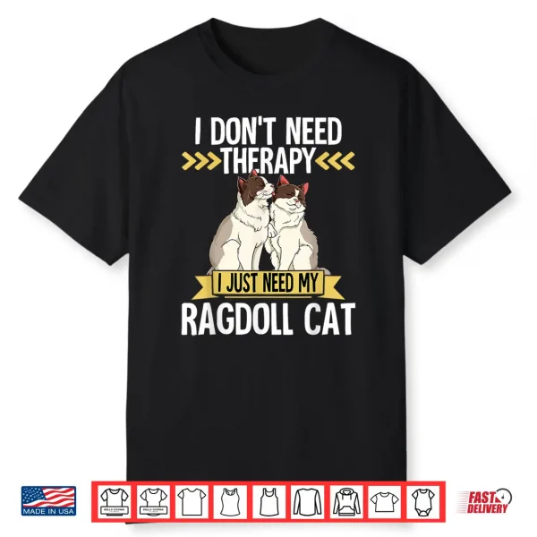 Ragdoll Cat Men Women Kids Shirt