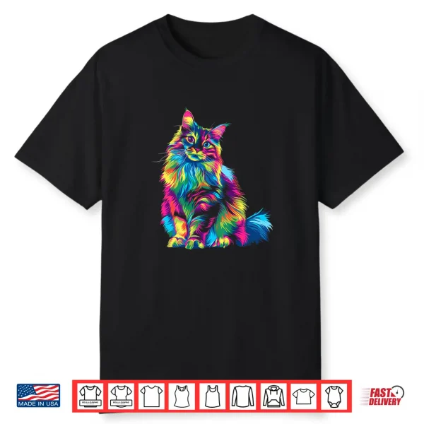 Ragdoll Cat Popart Shirt