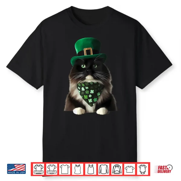Ragdoll Cat St Patrick’S Day Saint Paddy’S Owner Lover Cute Shirt