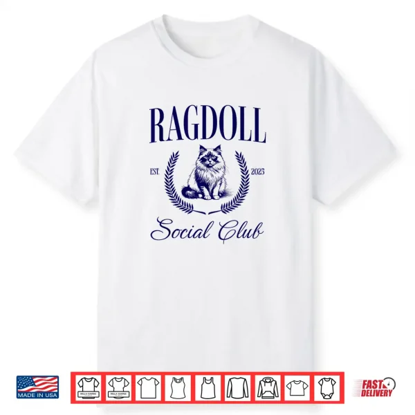 Ragdoll Cat Women Girl Shirt